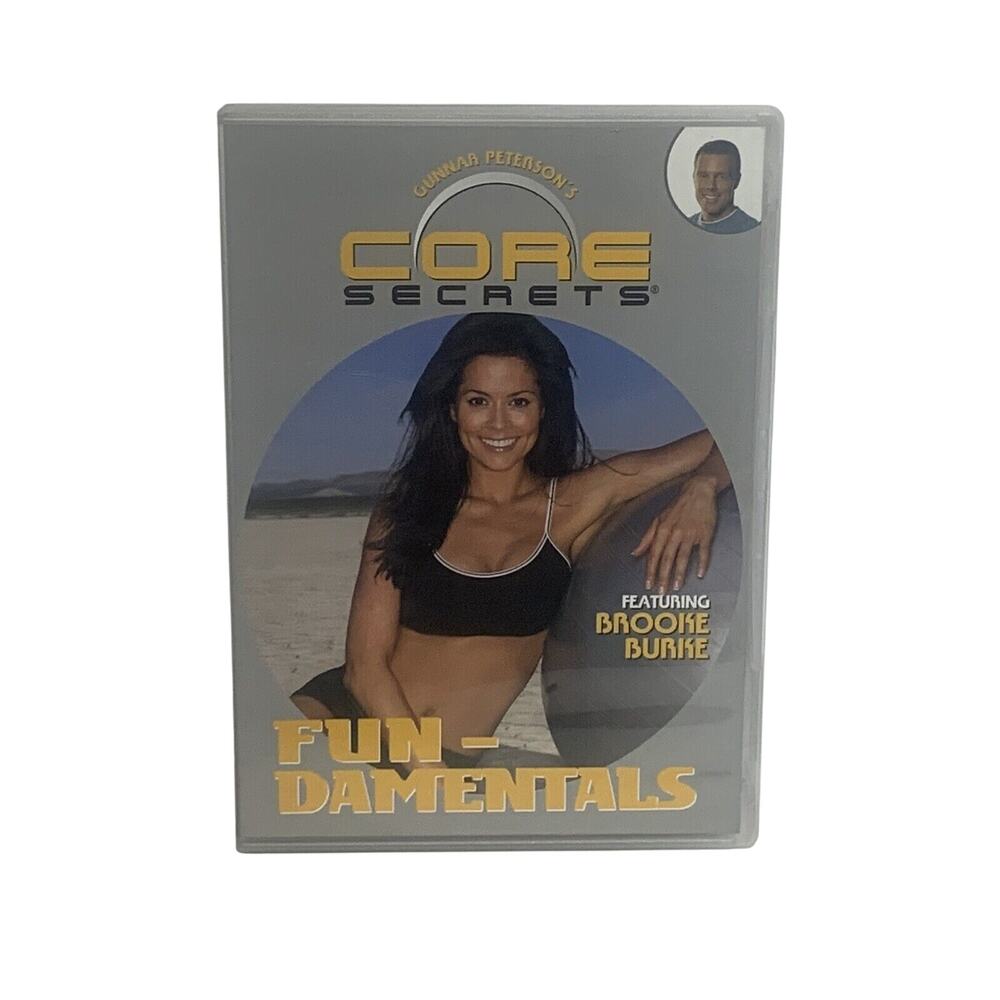 Gunnar Peterson’s CORE SECRETS FUN-Damentals DVD Featuring Brooke Burke 2003